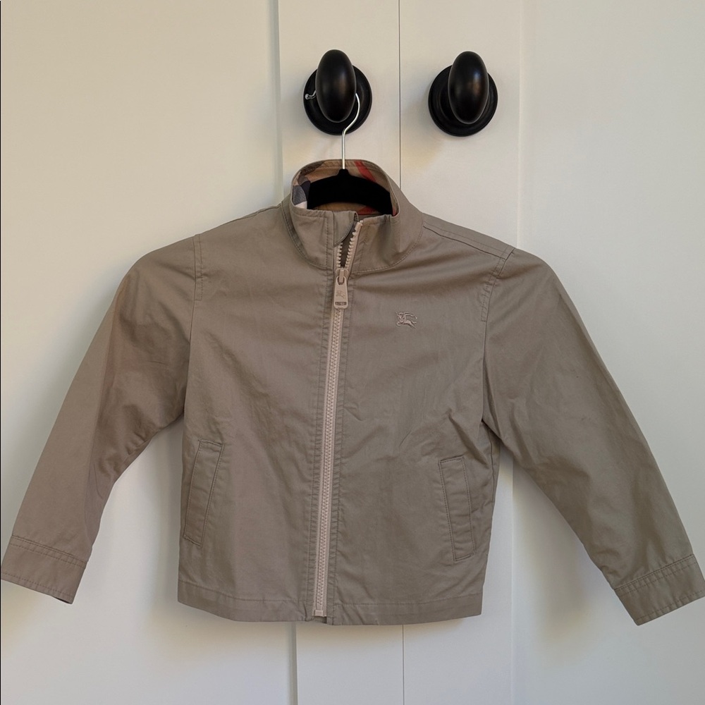 Burberry Kid’s Coat Size 5 Tan